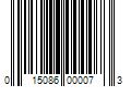 Barcode Image for UPC code 015086000073