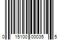 Barcode Image for UPC code 015100000355