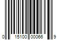 Barcode Image for UPC code 015100000669