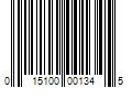 Barcode Image for UPC code 015100001345