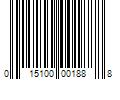 Barcode Image for UPC code 015100001888