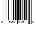 Barcode Image for UPC code 015100008115