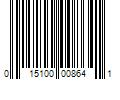 Barcode Image for UPC code 015100008641