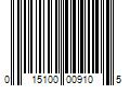 Barcode Image for UPC code 015100009105