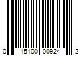 Barcode Image for UPC code 015100009242