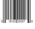 Barcode Image for UPC code 015103000079