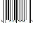 Barcode Image for UPC code 015113000083