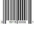 Barcode Image for UPC code 015115000081