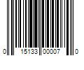 Barcode Image for UPC code 015133000070