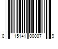 Barcode Image for UPC code 015141000079