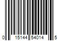 Barcode Image for UPC code 015144540145