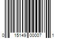 Barcode Image for UPC code 015149000071