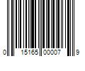 Barcode Image for UPC code 015165000079