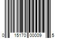 Barcode Image for UPC code 015170000095