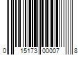 Barcode Image for UPC code 015173000078