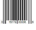 Barcode Image for UPC code 015178000066