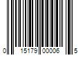 Barcode Image for UPC code 015179000065