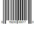 Barcode Image for UPC code 015200000170