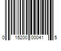 Barcode Image for UPC code 015200000415