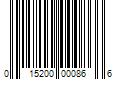 Barcode Image for UPC code 015200000866