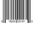 Barcode Image for UPC code 015200001610