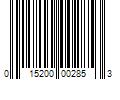 Barcode Image for UPC code 015200002853