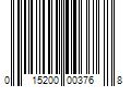 Barcode Image for UPC code 015200003768