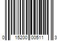 Barcode Image for UPC code 015200005113