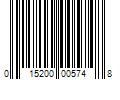 Barcode Image for UPC code 015200005748