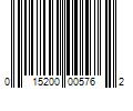 Barcode Image for UPC code 015200005762