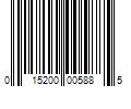 Barcode Image for UPC code 015200005885