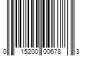 Barcode Image for UPC code 015200006783