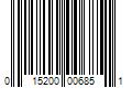 Barcode Image for UPC code 015200006851