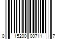 Barcode Image for UPC code 015200007117