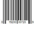 Barcode Image for UPC code 015200007209