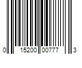 Barcode Image for UPC code 015200007773