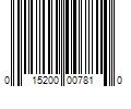 Barcode Image for UPC code 015200007810