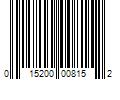 Barcode Image for UPC code 015200008152