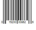 Barcode Image for UPC code 015200008626