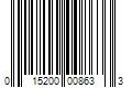 Barcode Image for UPC code 015200008633