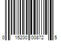 Barcode Image for UPC code 015200008725