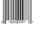 Barcode Image for UPC code 015200009777