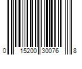 Barcode Image for UPC code 015200300768