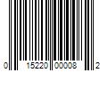 Barcode Image for UPC code 015220000082