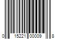 Barcode Image for UPC code 015221000098