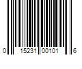 Barcode Image for UPC code 015231001016