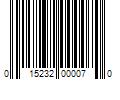 Barcode Image for UPC code 015232000070