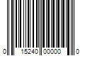 Barcode Image for UPC code 015240000000