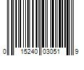 Barcode Image for UPC code 015240030519