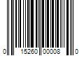 Barcode Image for UPC code 015260000080